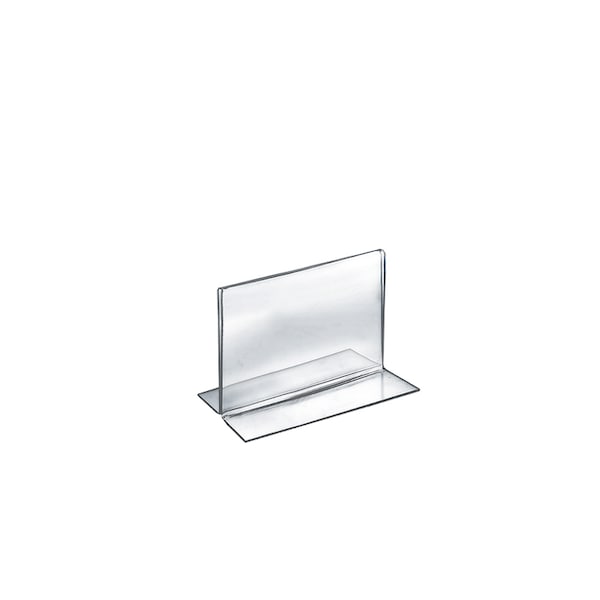 6"W x 5"H Double-Foot Two Sided Sign Holder, PK10